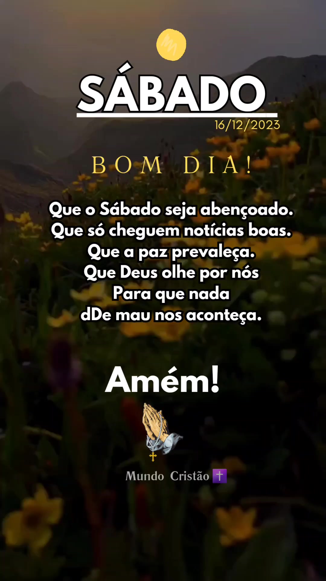 @✝️ Mundo Crist&atilde;o 🛐