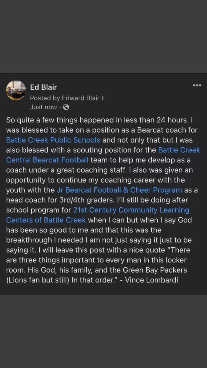 @Edward Blair II