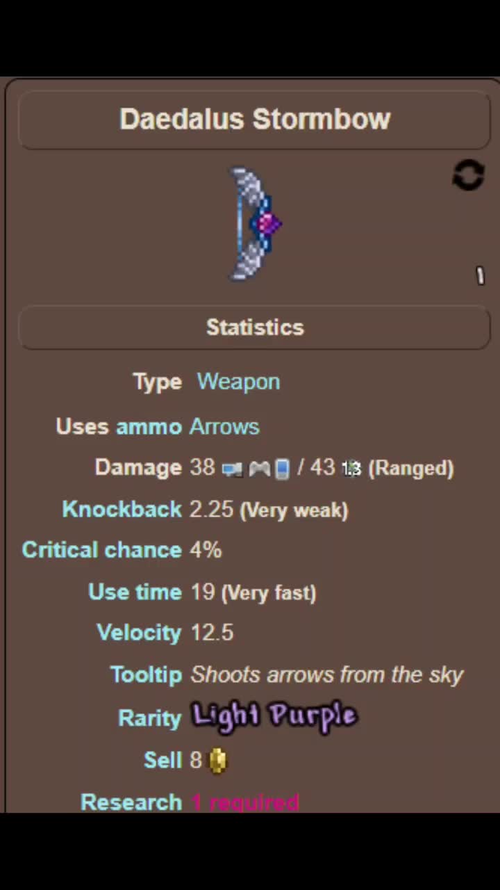 @Terraria Weapons Showcase
