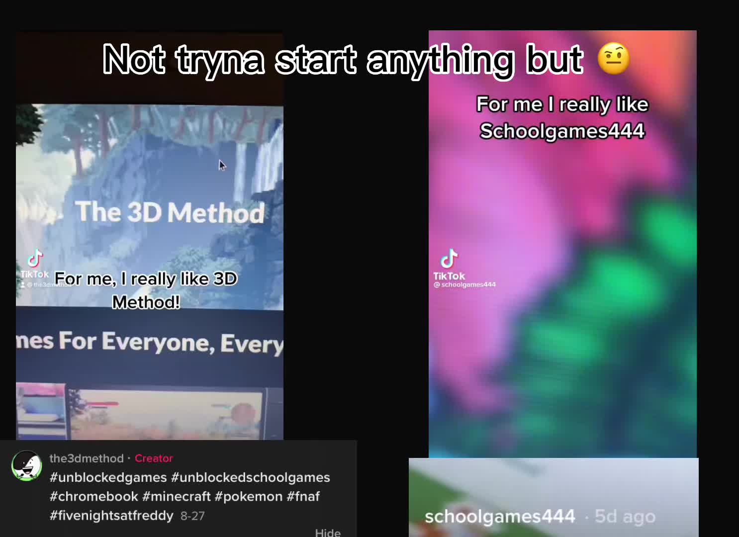 @3D Method Unblocked Games