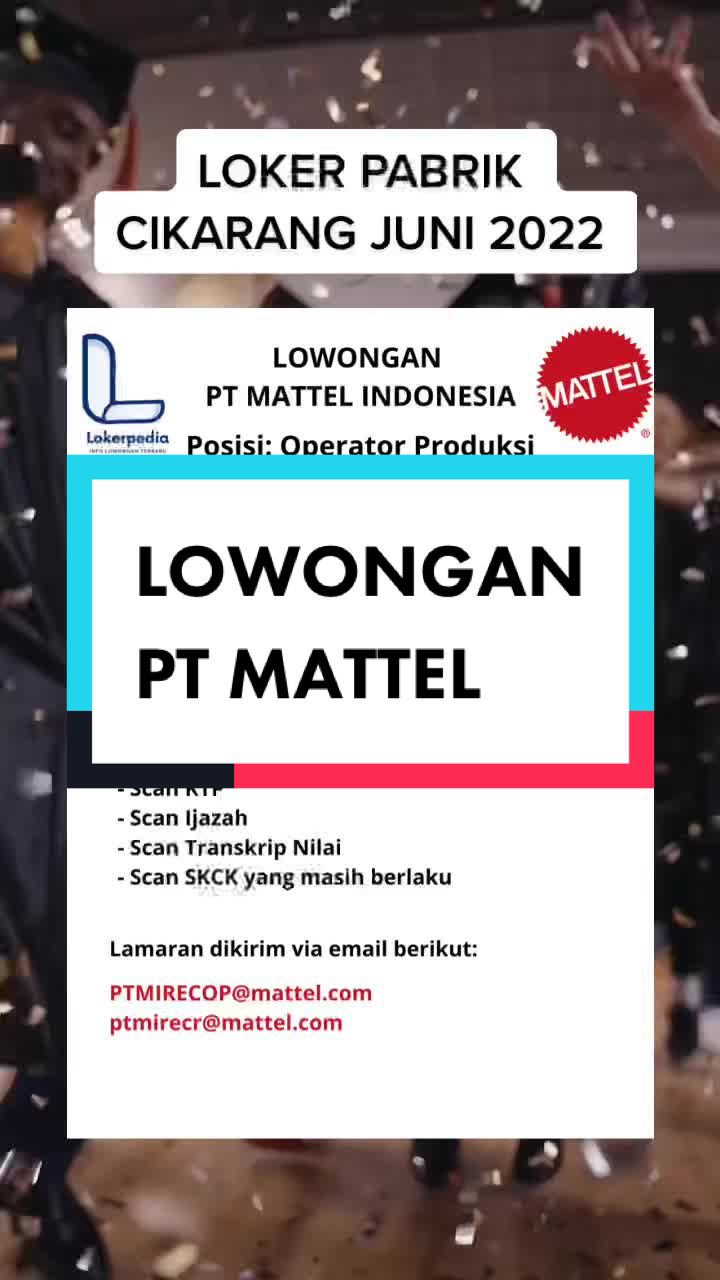 @BUTUH LOKER? CEK BIO