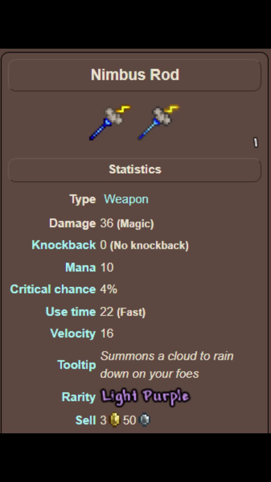 @Terraria Weapons Showcase
