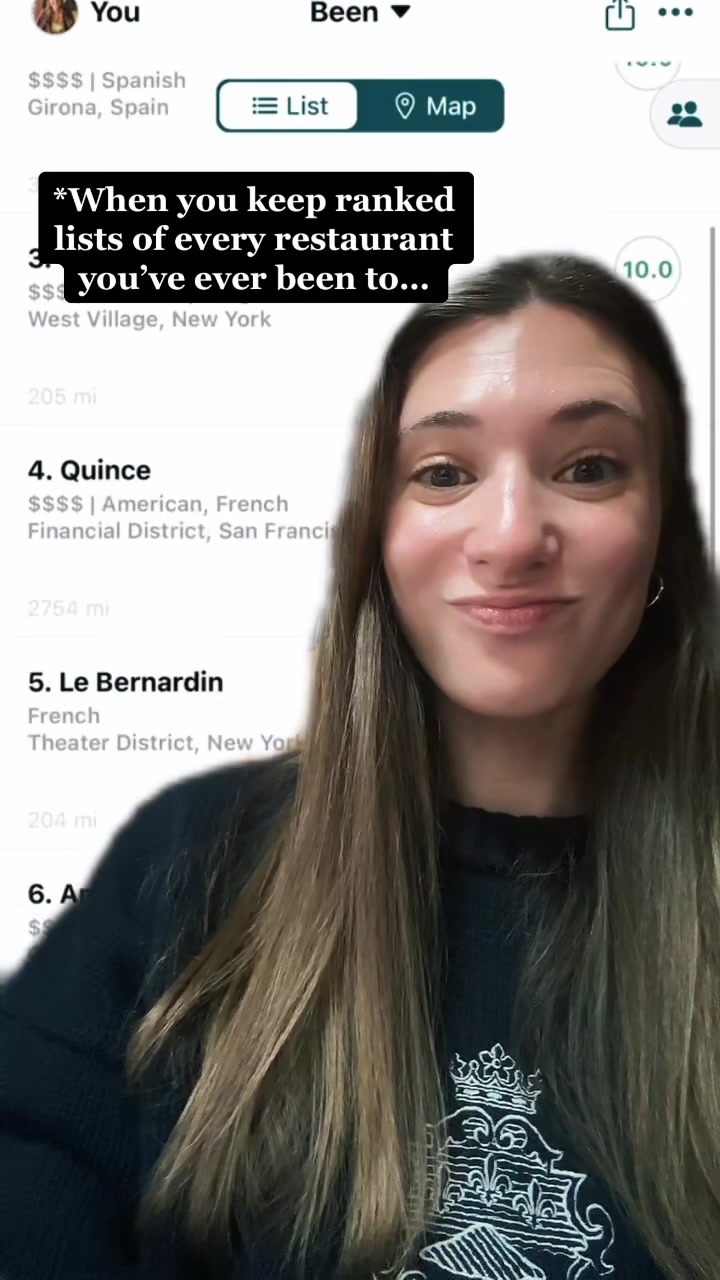 @Beli App | Restaurant Lists
