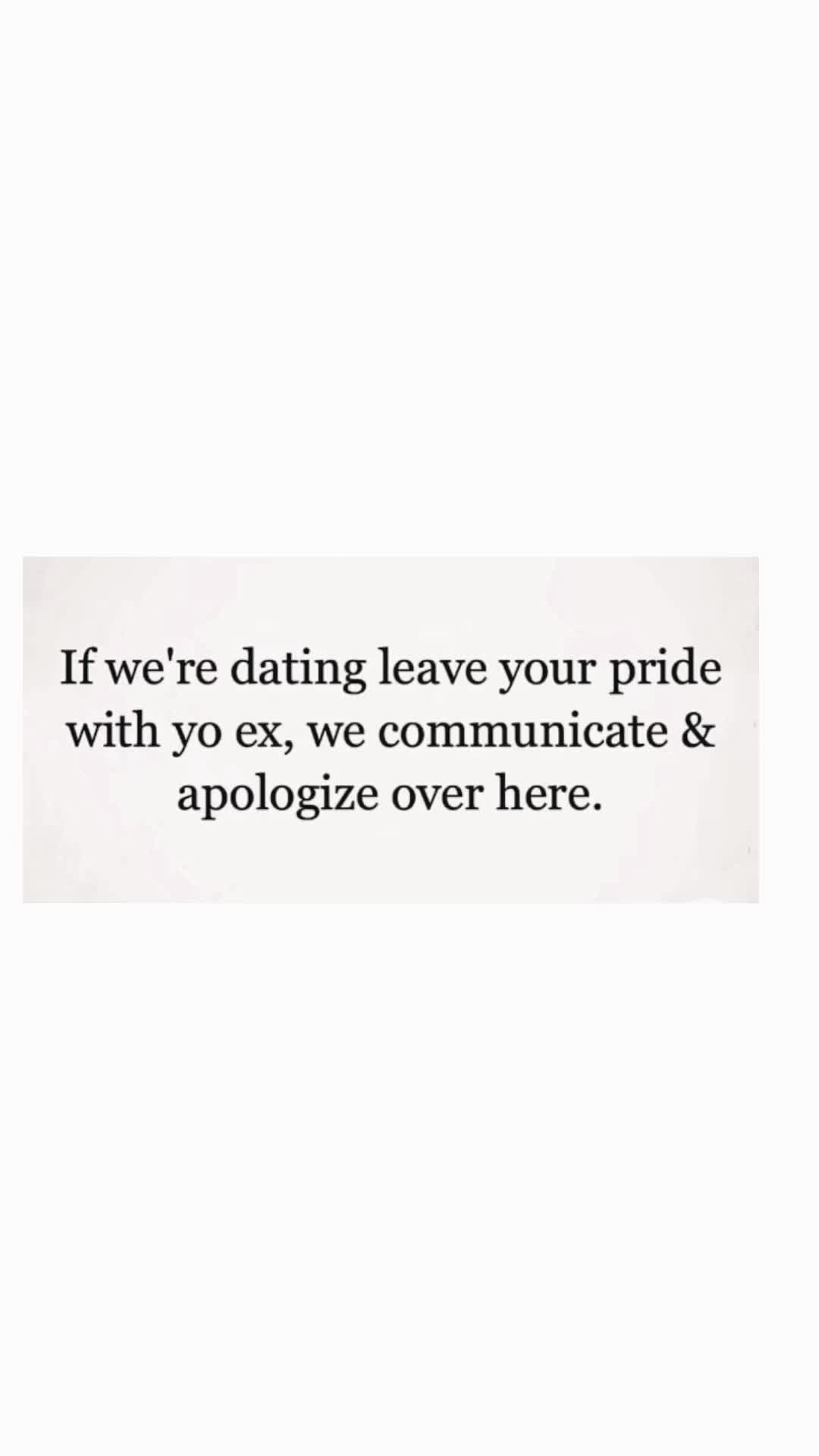 @Yours truly