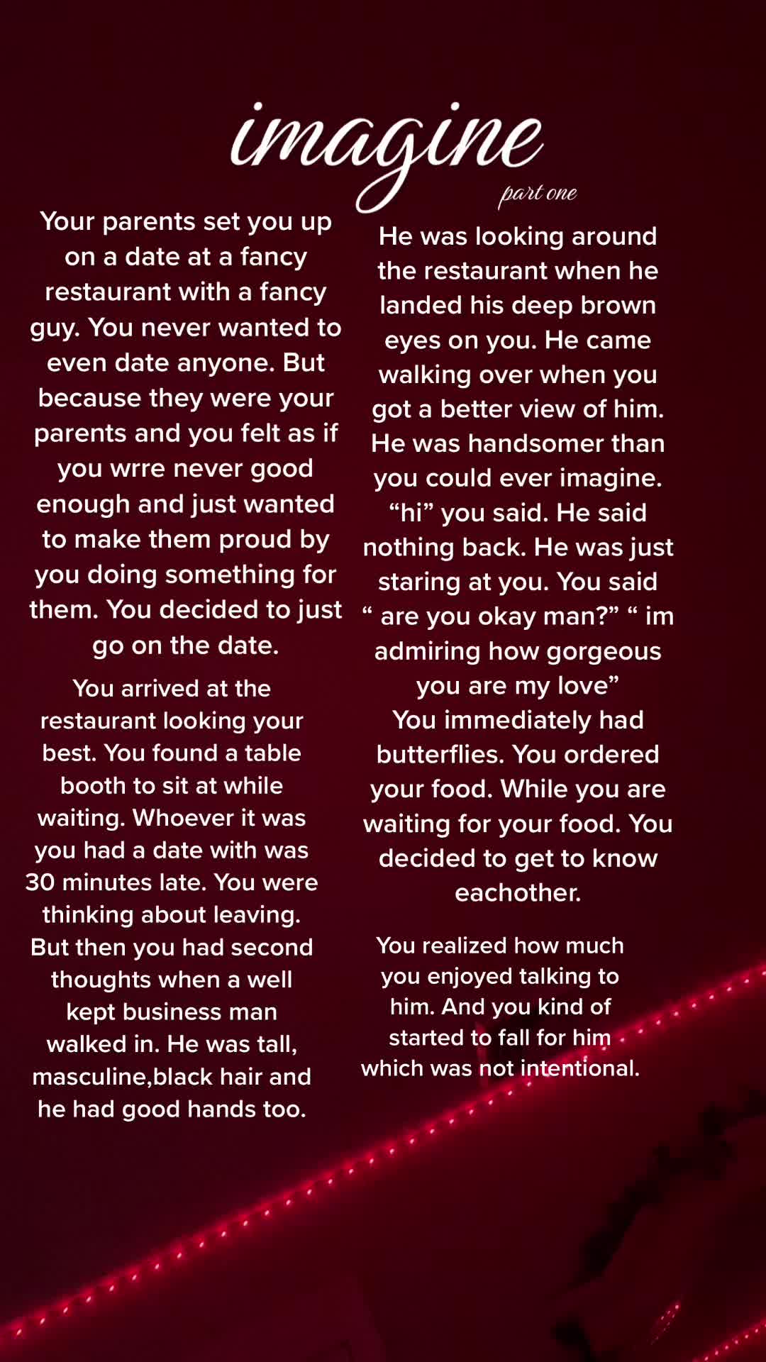 @Imagine stories just for you