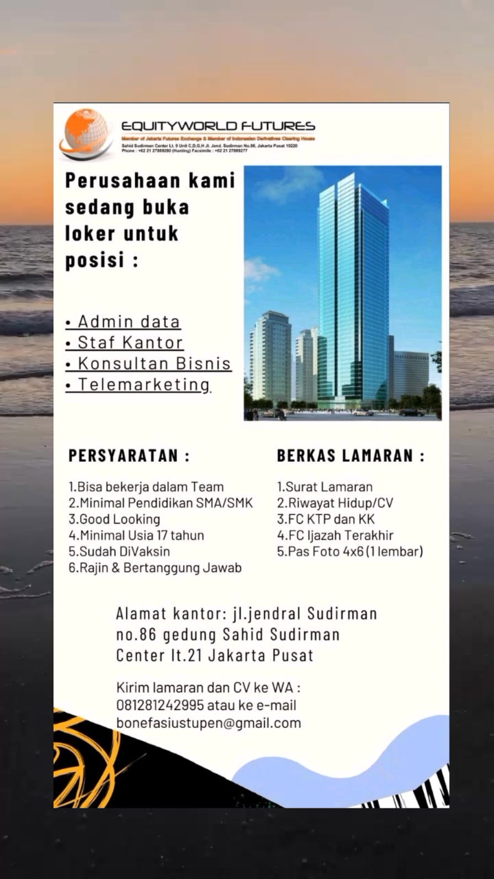 @Lowongan Kerja Terupdate