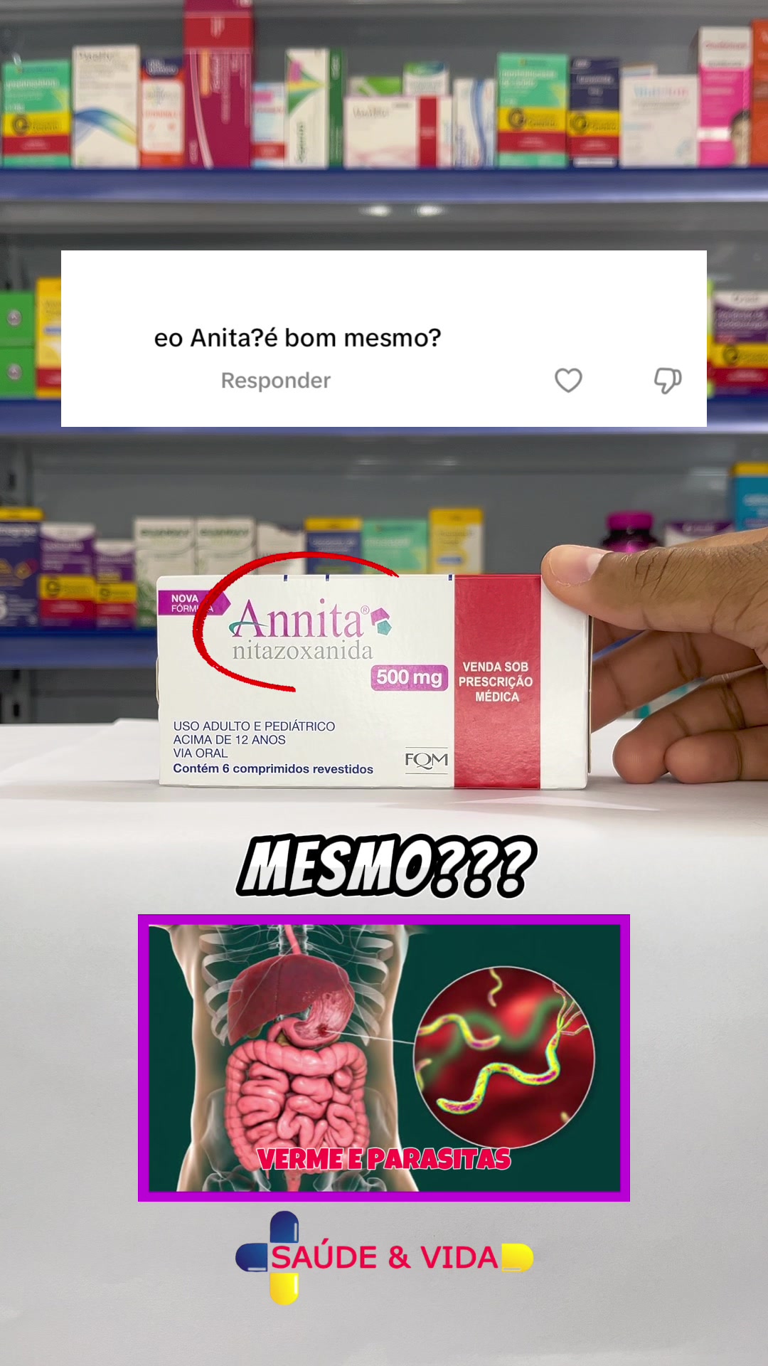 @Sa&uacute;de e Vida