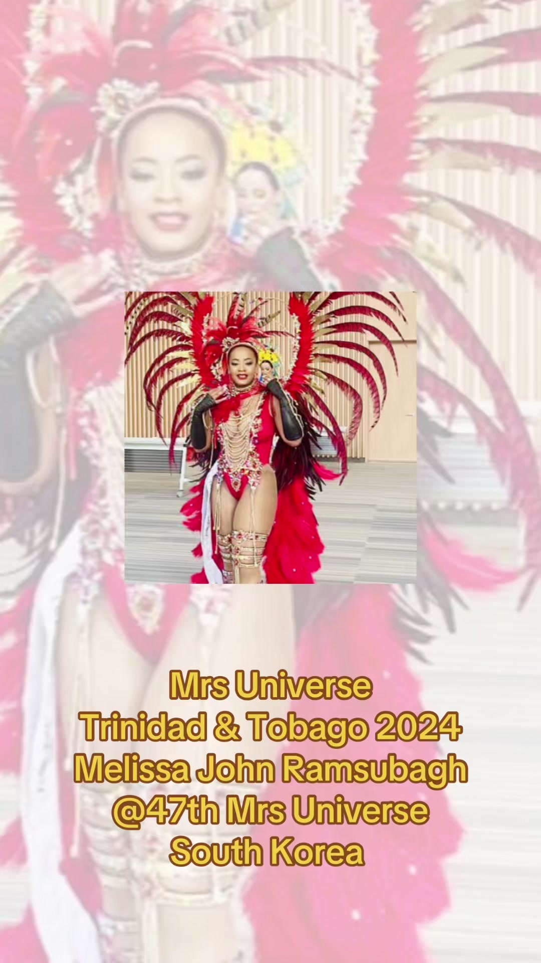 @Mrs Universe Trinidad & Tobago