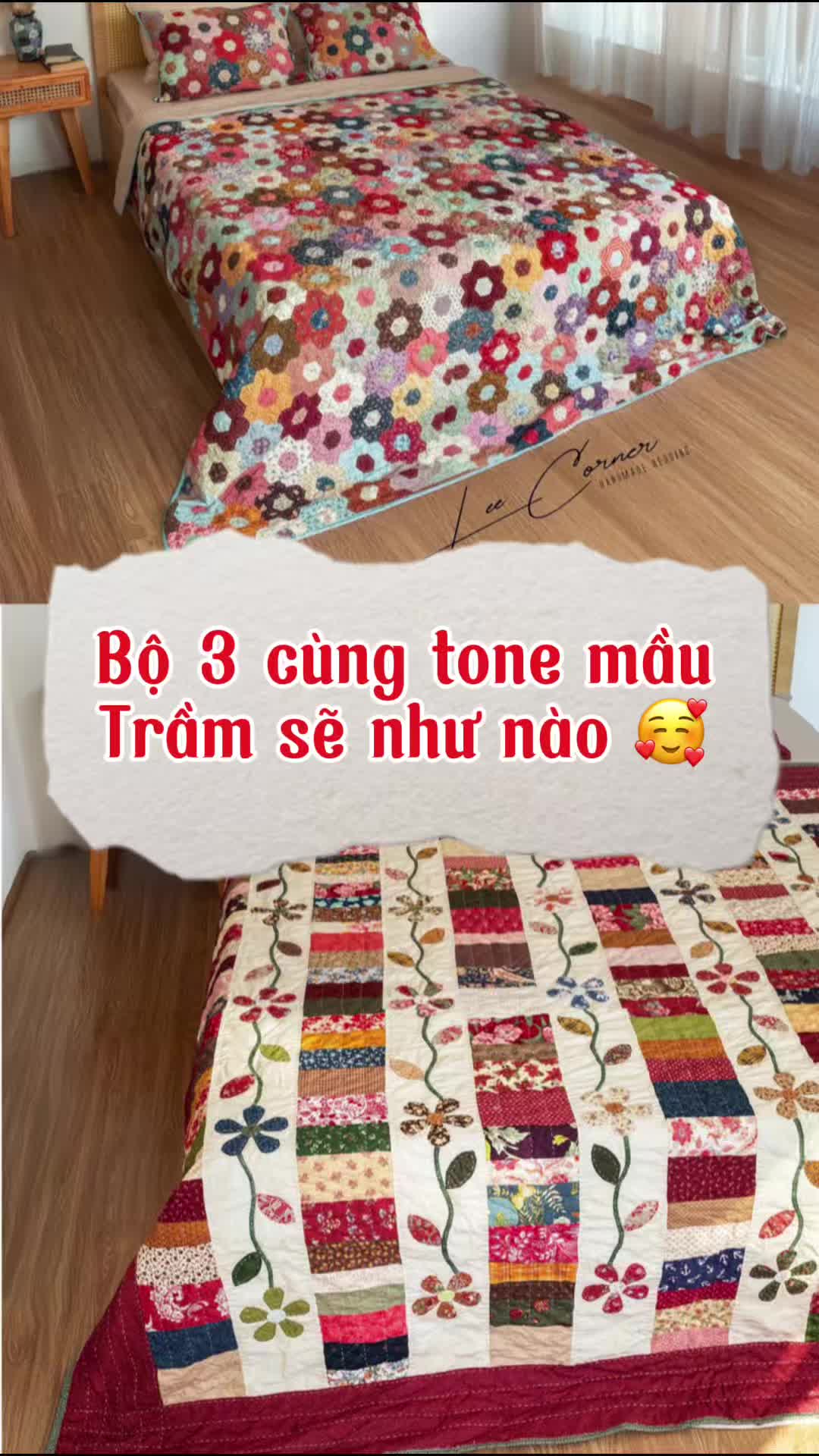 @LEE CORNER - Chăn gh&eacute;p vải