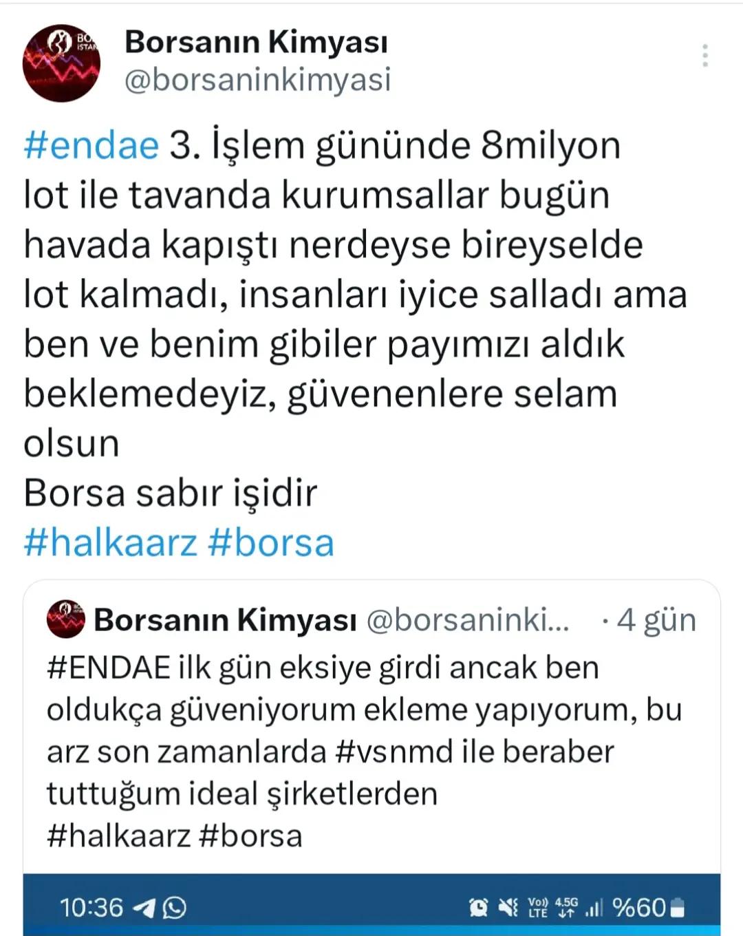 @Borsanın Kimyası
