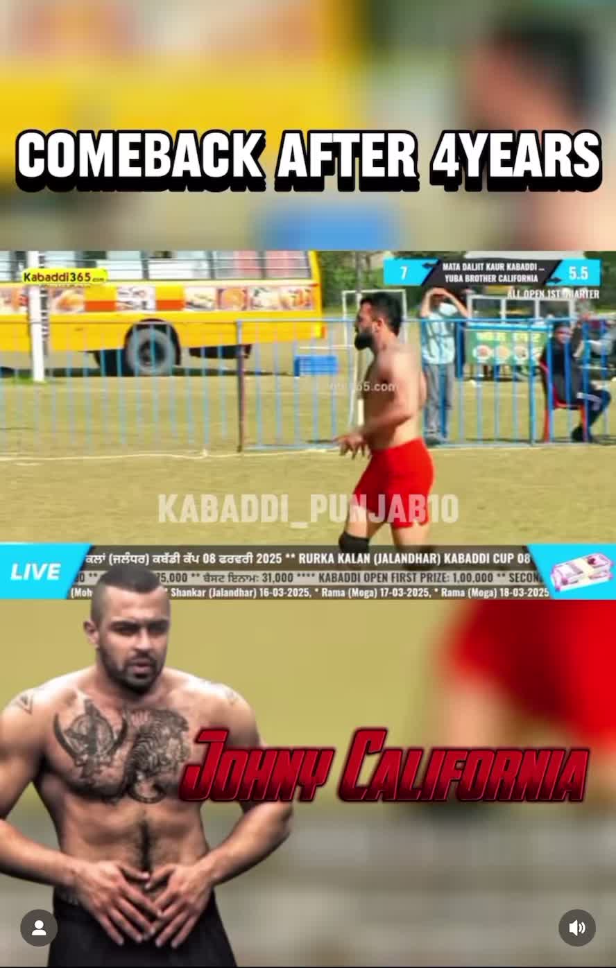 @Kabaddi&ensp;California