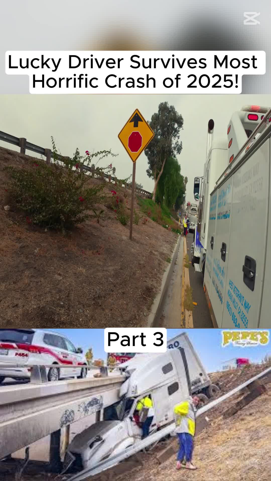 Lucky Driver Survives Most Horrific | Casey LaDelle (@casey.ladelle0)