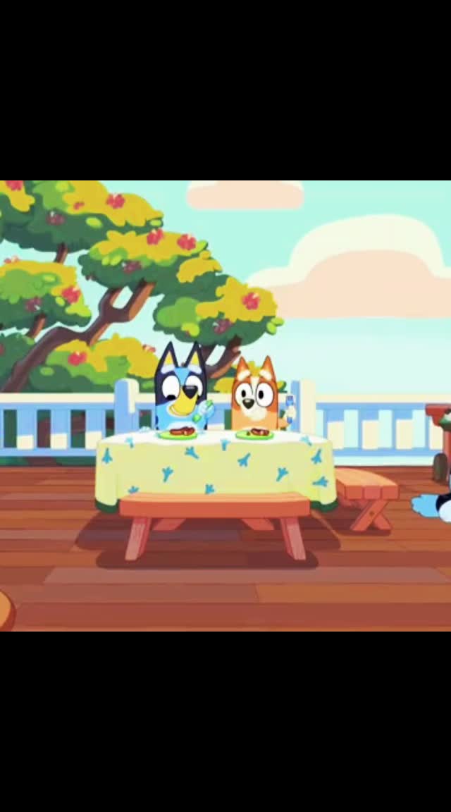 @King Puffping of Bluey