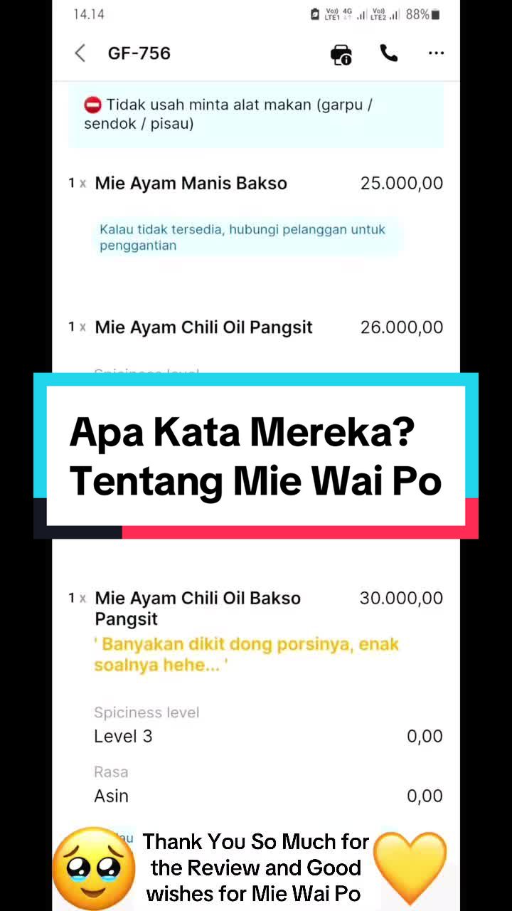 @Mie Wai Po - Bandung