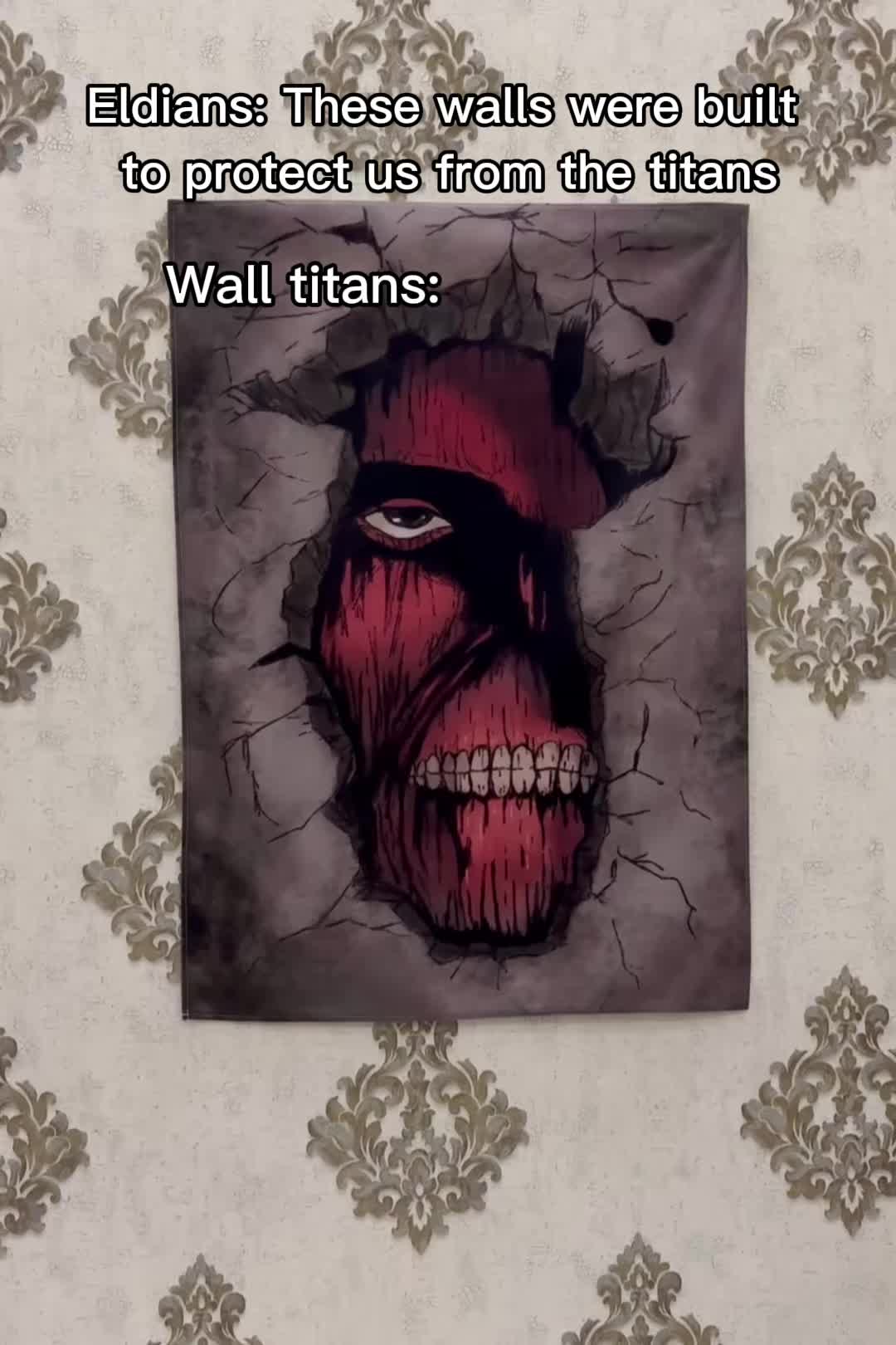 @Wall Titan Tapestry