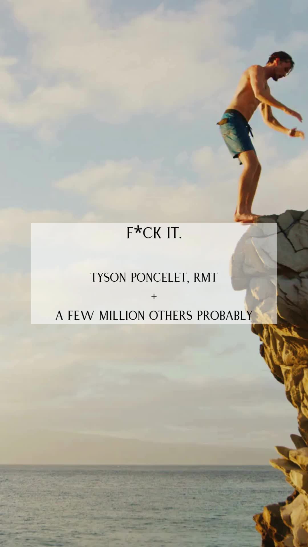 @Tyson Poncelet, RMT