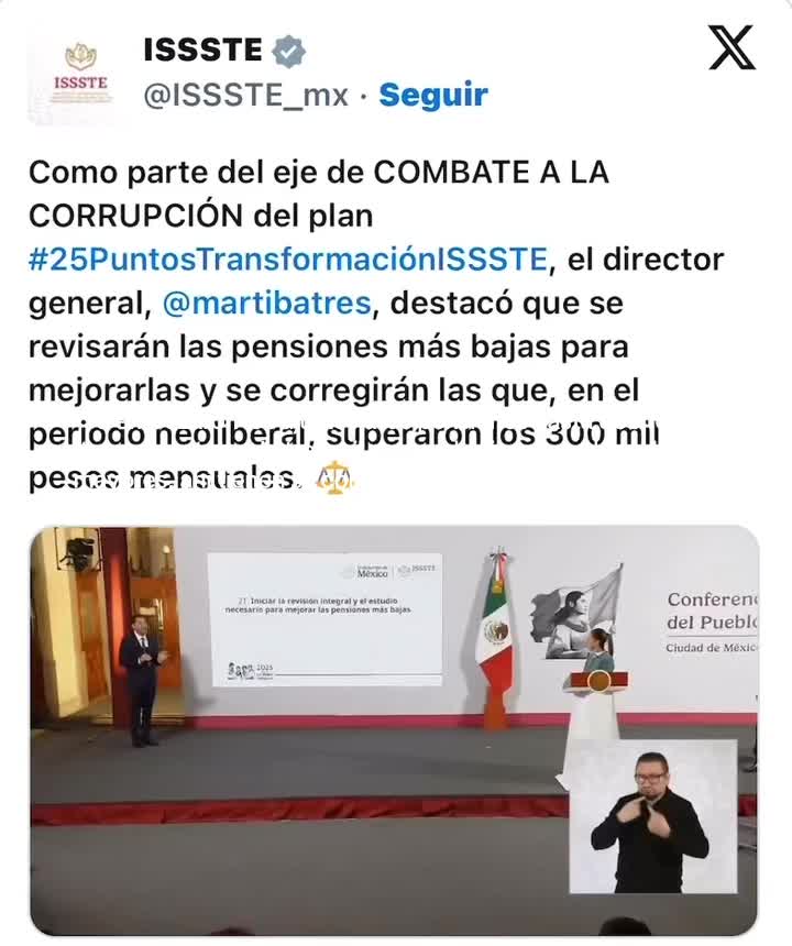 @Sheinbaum no falles al pueblo