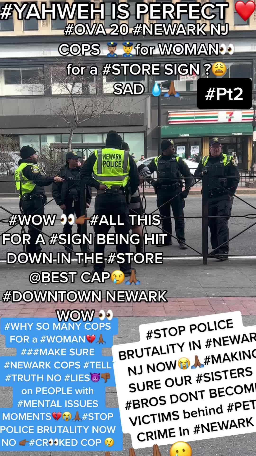 @STOP #POLICEBRUTALITY N NEWARK