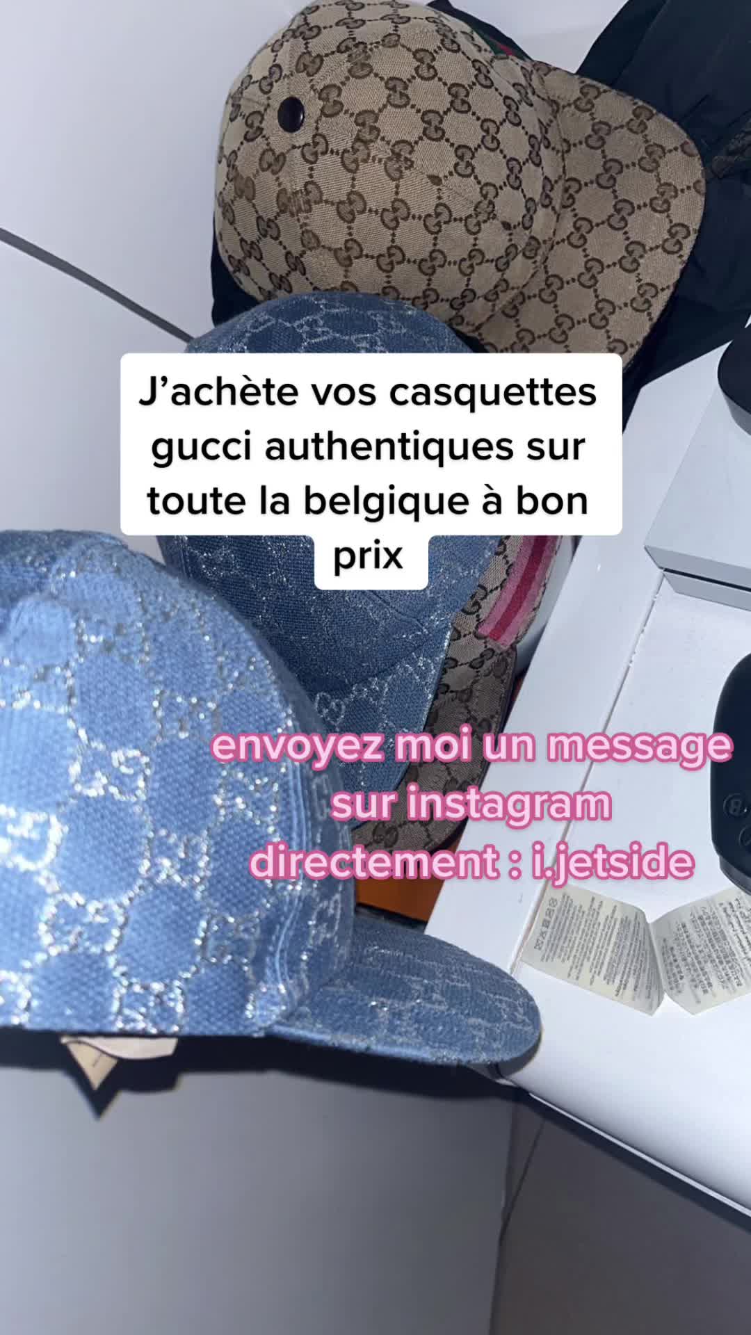 @casquette gucci sur bruxelles