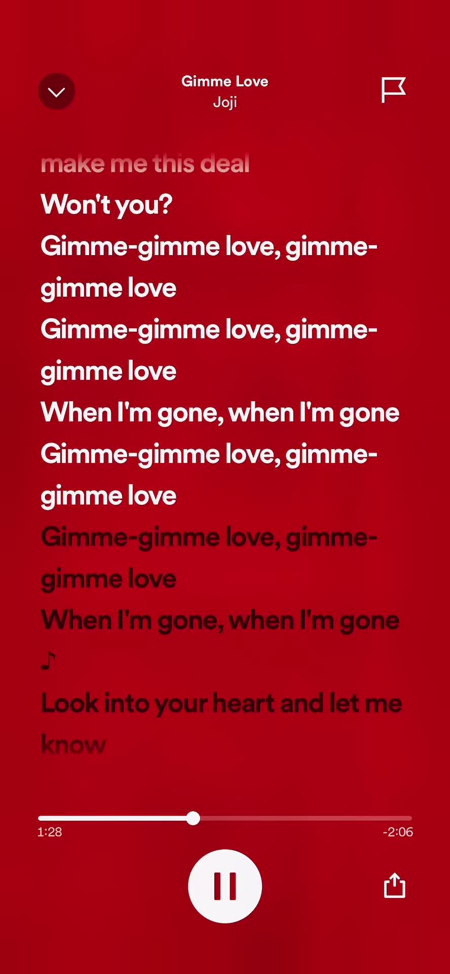 @Spotify lyrics