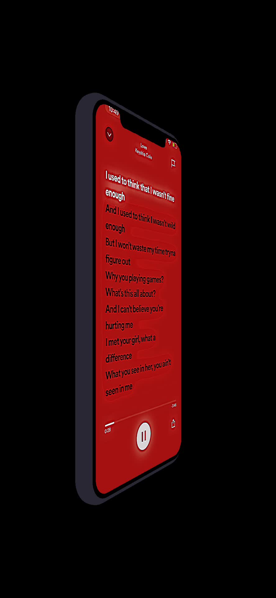@Spotify lyrics