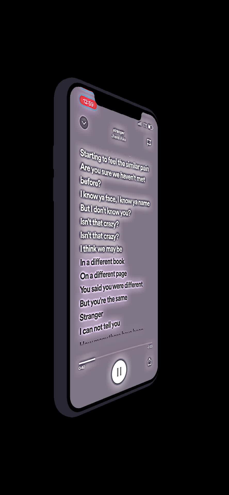 @Spotify lyrics
