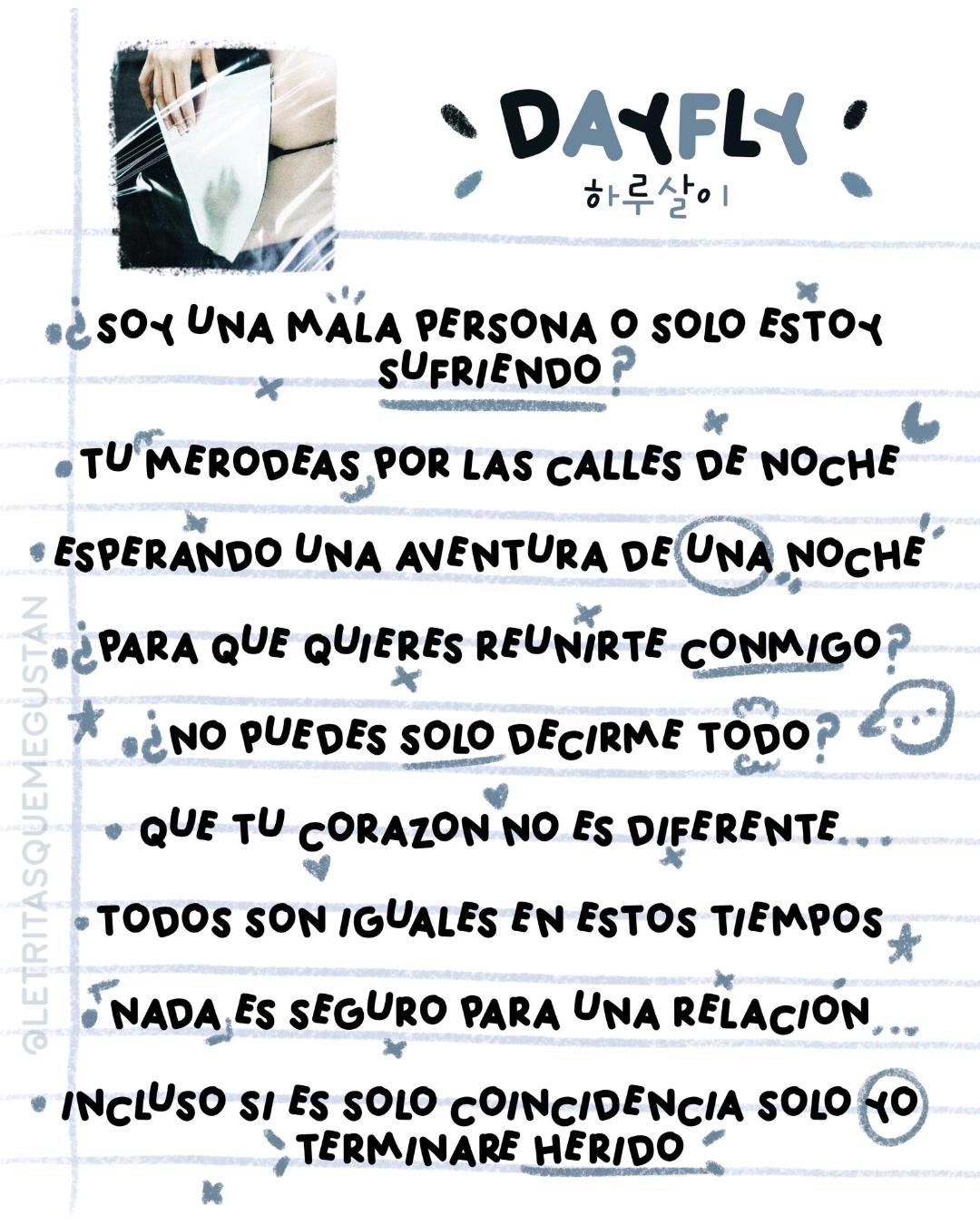 @Lyrics de canciones que amo!;)