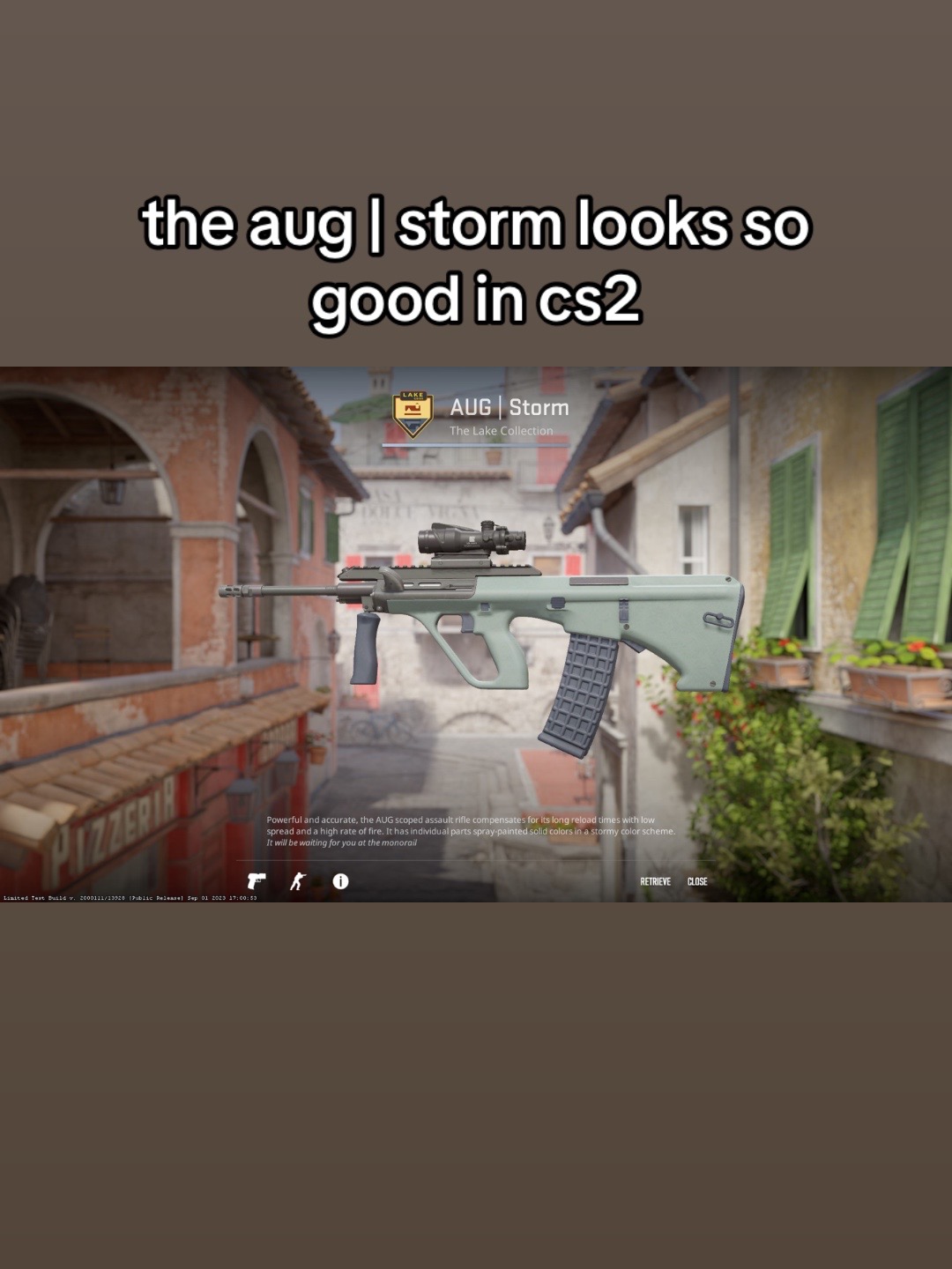 @AUG | Storm (Minimal Wear)