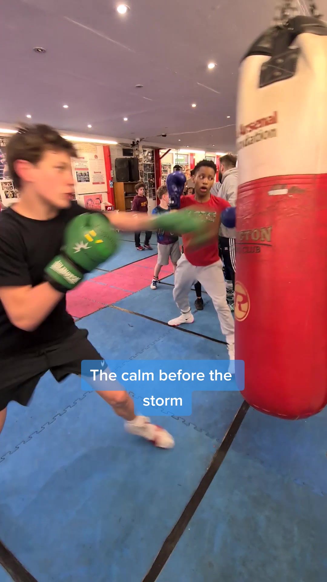 @Yash & Dylan Boxing