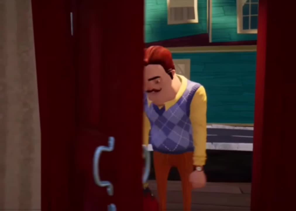 Hello Neighbor sad cutscene | -_HelloNeighbor_- (@helloneighbor323)