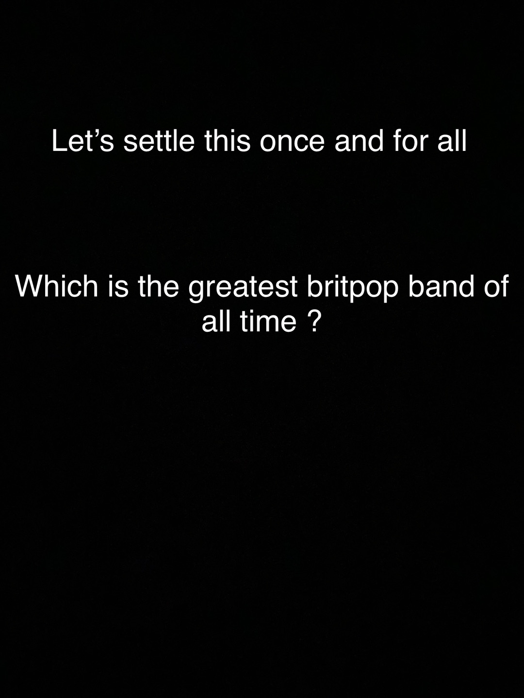 @Britpop World