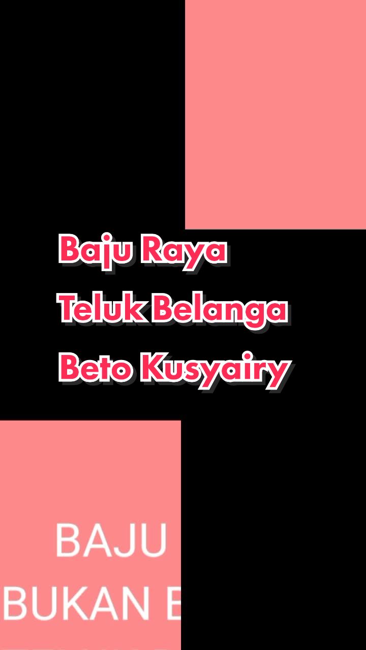 @Baju Raya Bulan Bintang 2023
