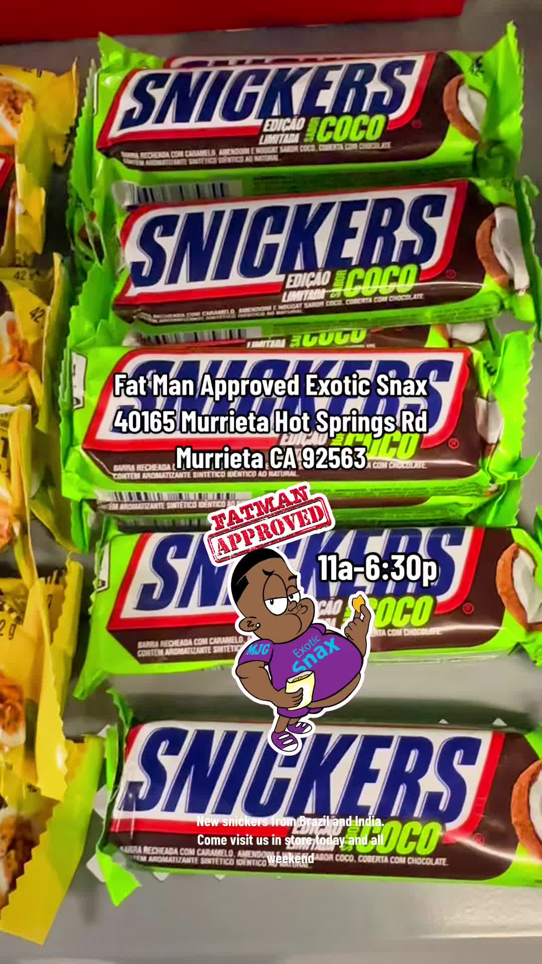 @Fat&ensp;Man&ensp;Approved&ensp;Exotic&ensp;Snax