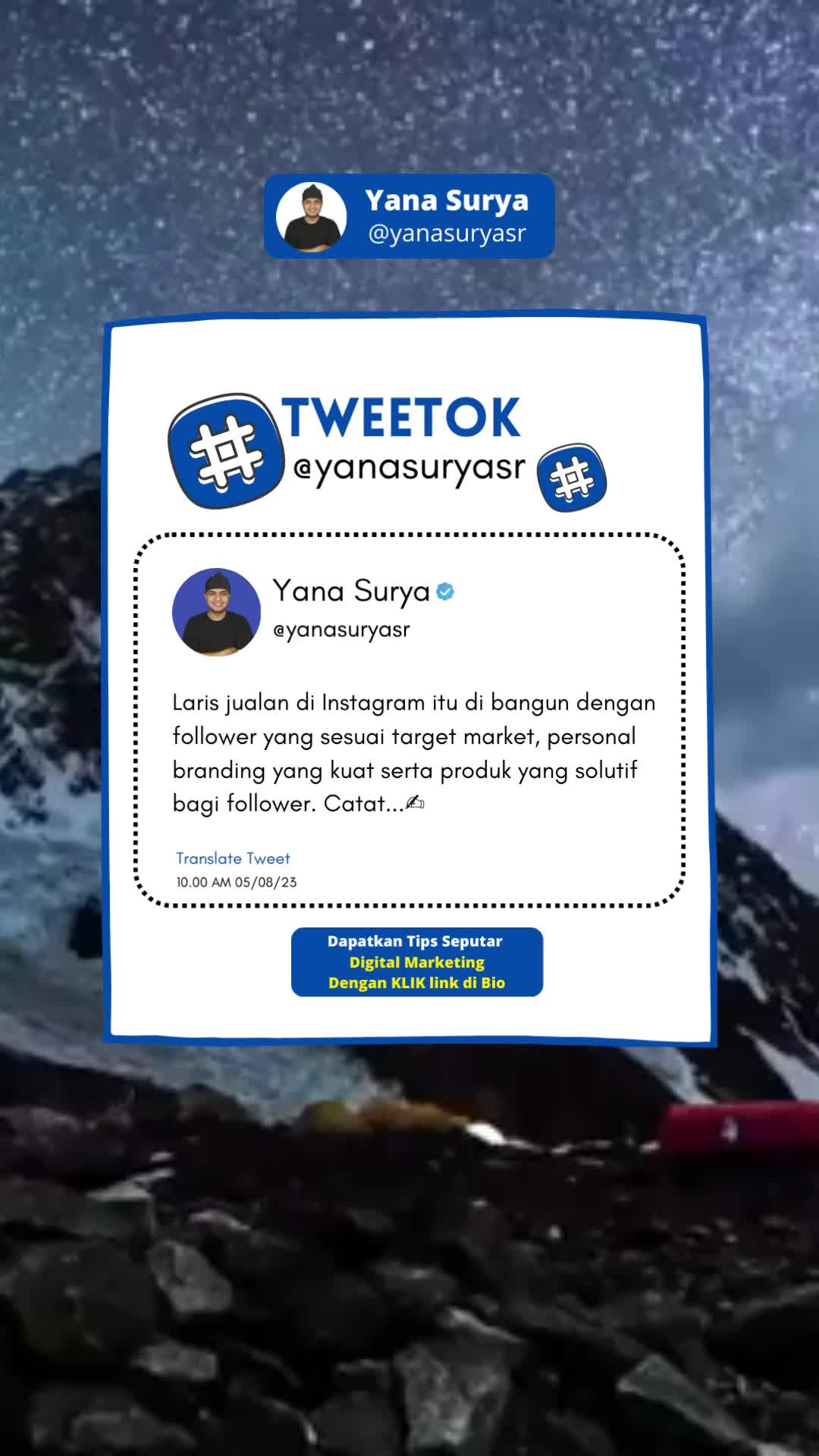 @Yana - #belajarbarengyana