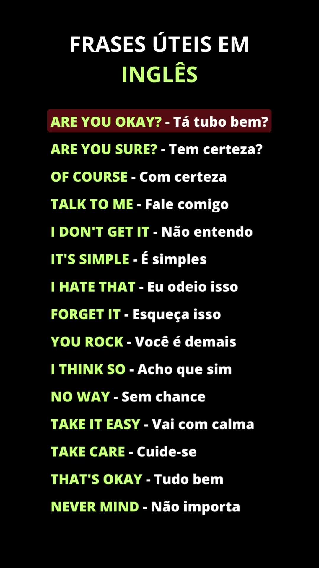 @Veja isso!