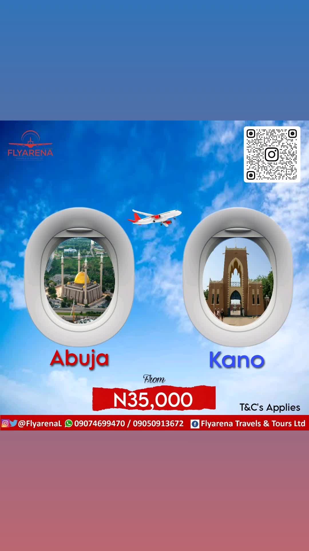 @FLYARENA TRAVELS & TOURS LTD