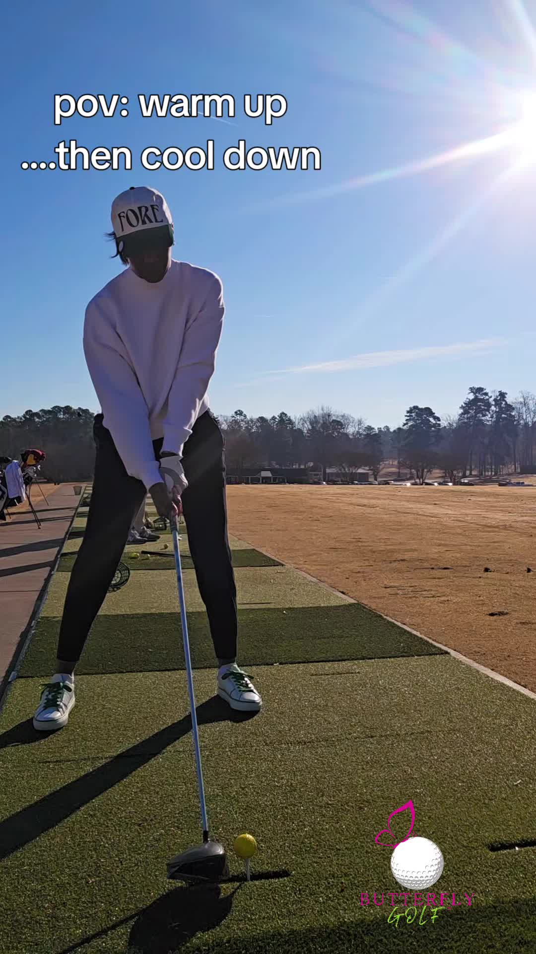 @Butterfly Golfer
