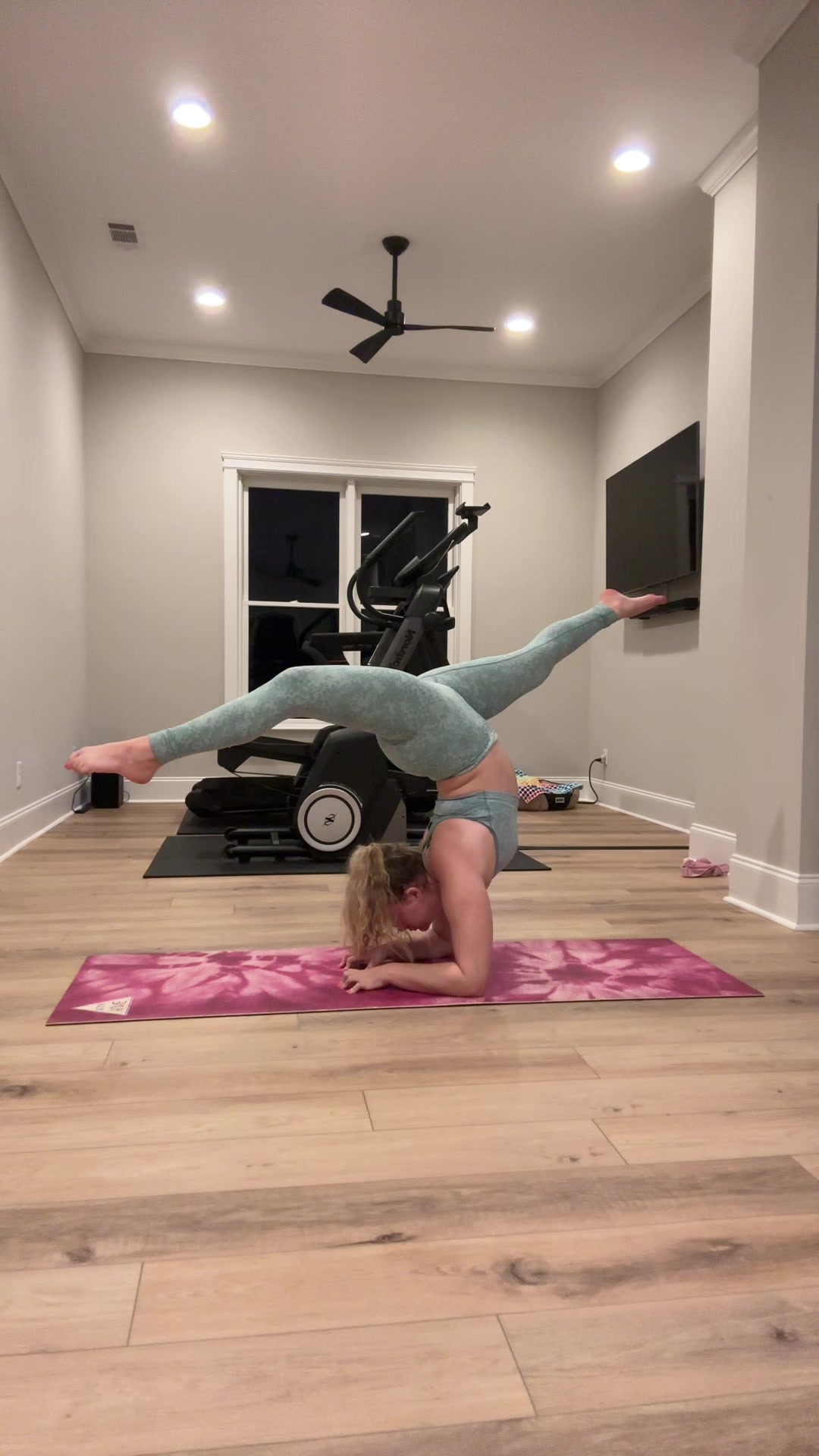 @Olivia is very flexible