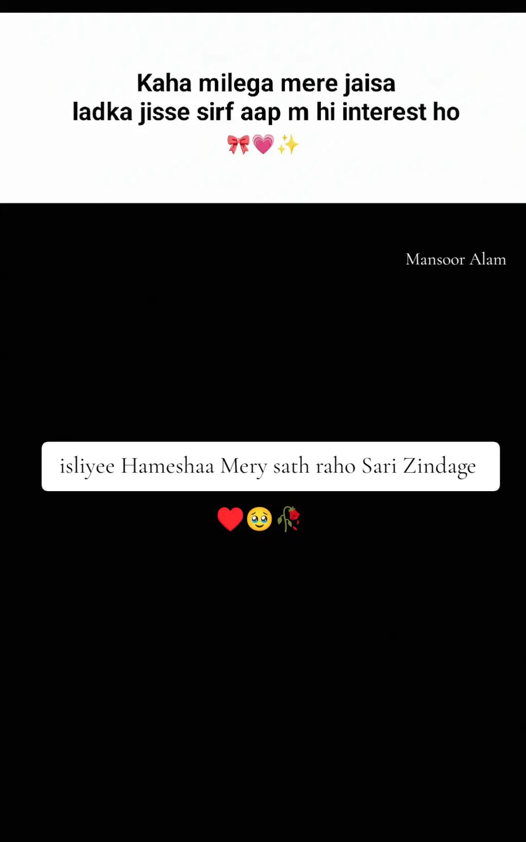 @Maنsoor Alam🥀&hearts;️