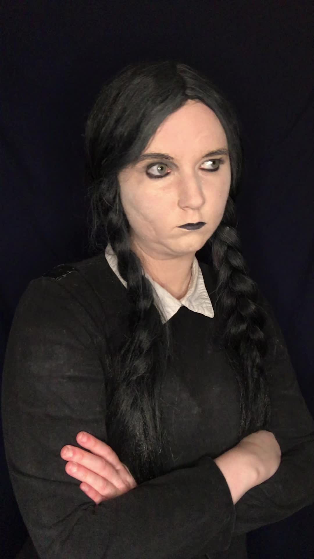 @Wednesday Addams Cosplayer🖤