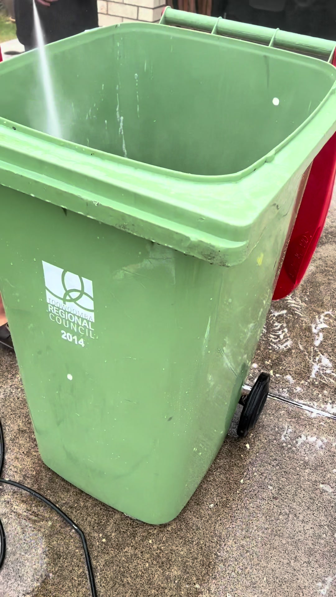 @Mowing and bin musketeers