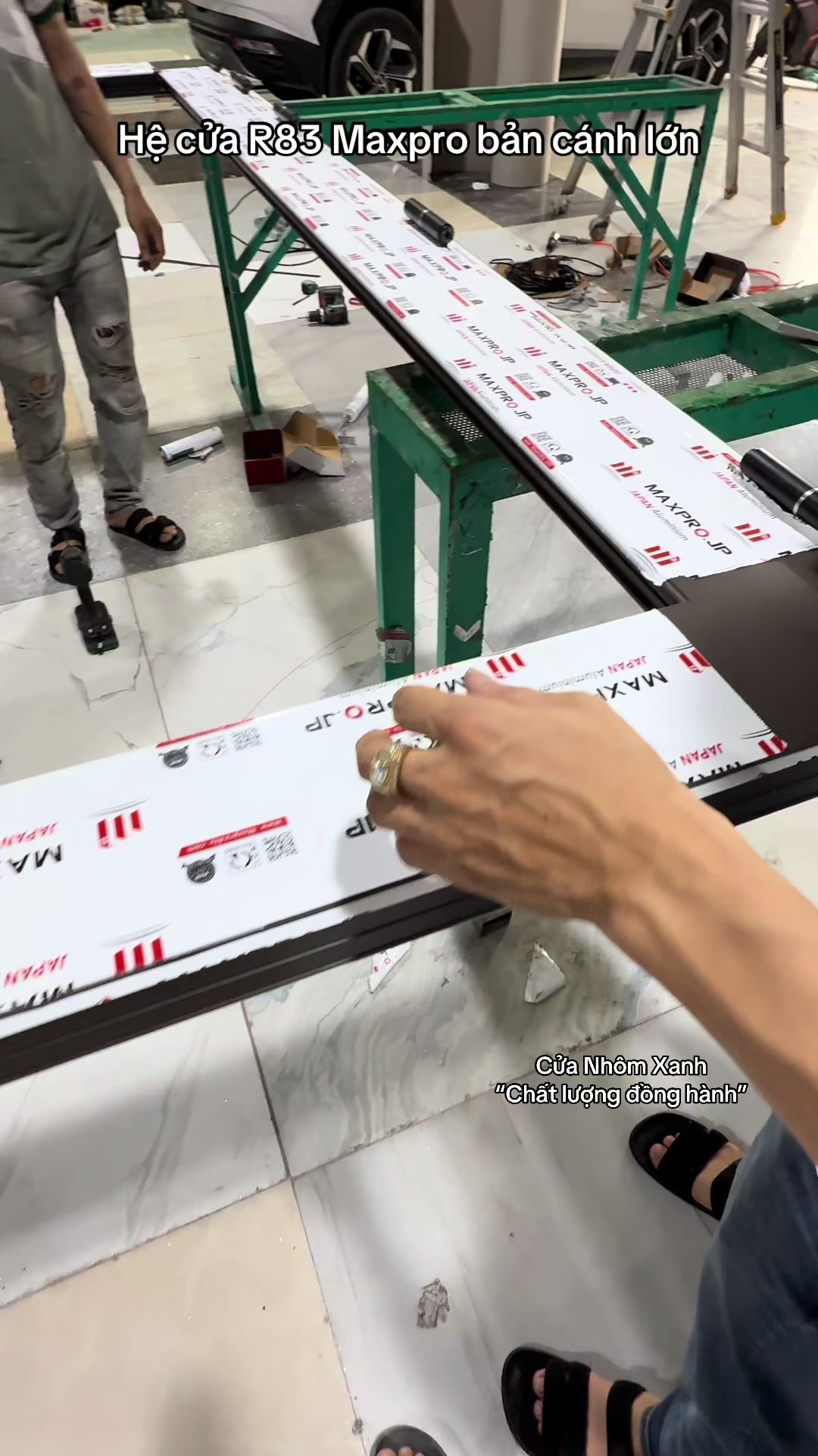 @Cty Cửa Nh&ocirc;m Xanh