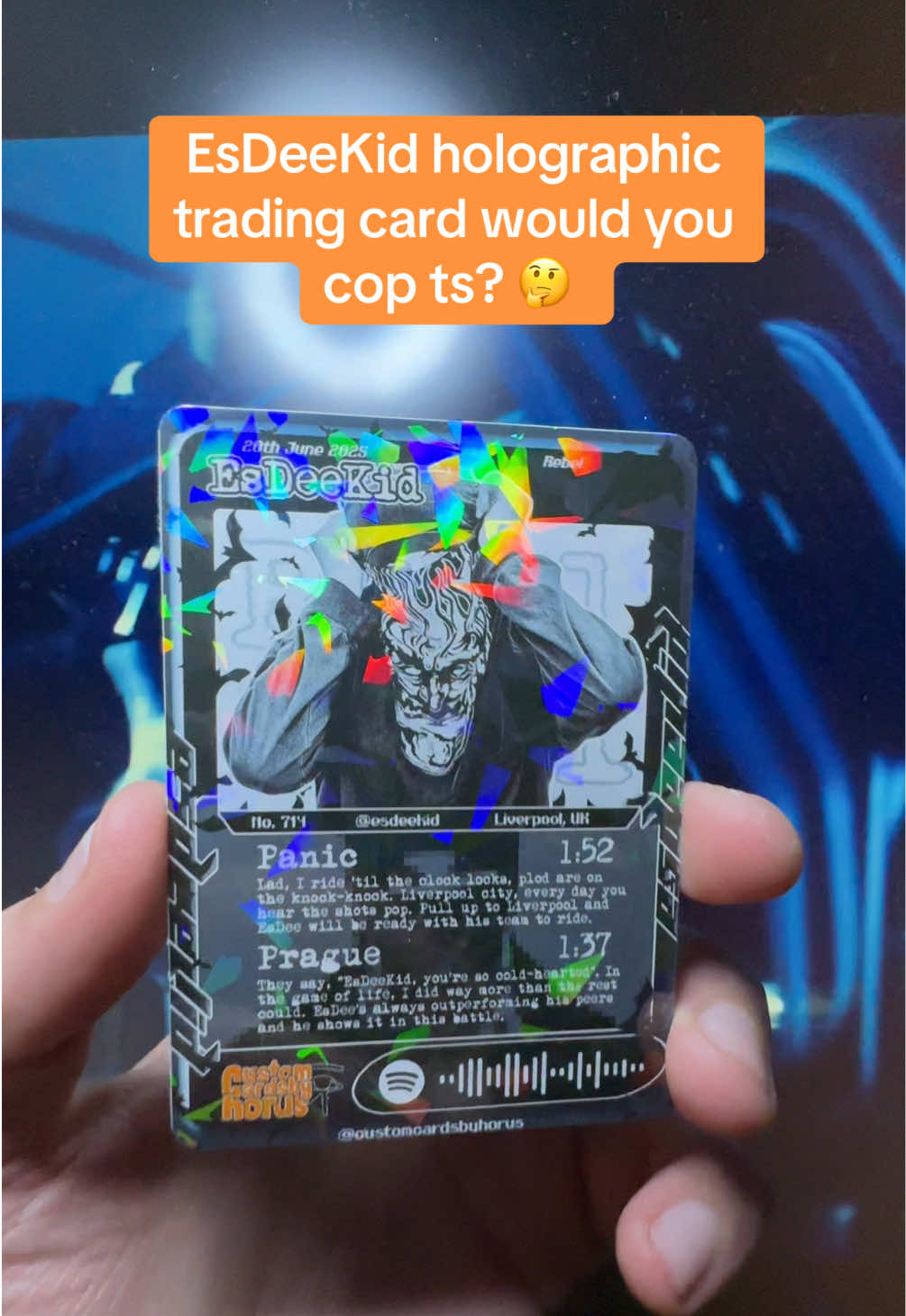 @custom cards by horus