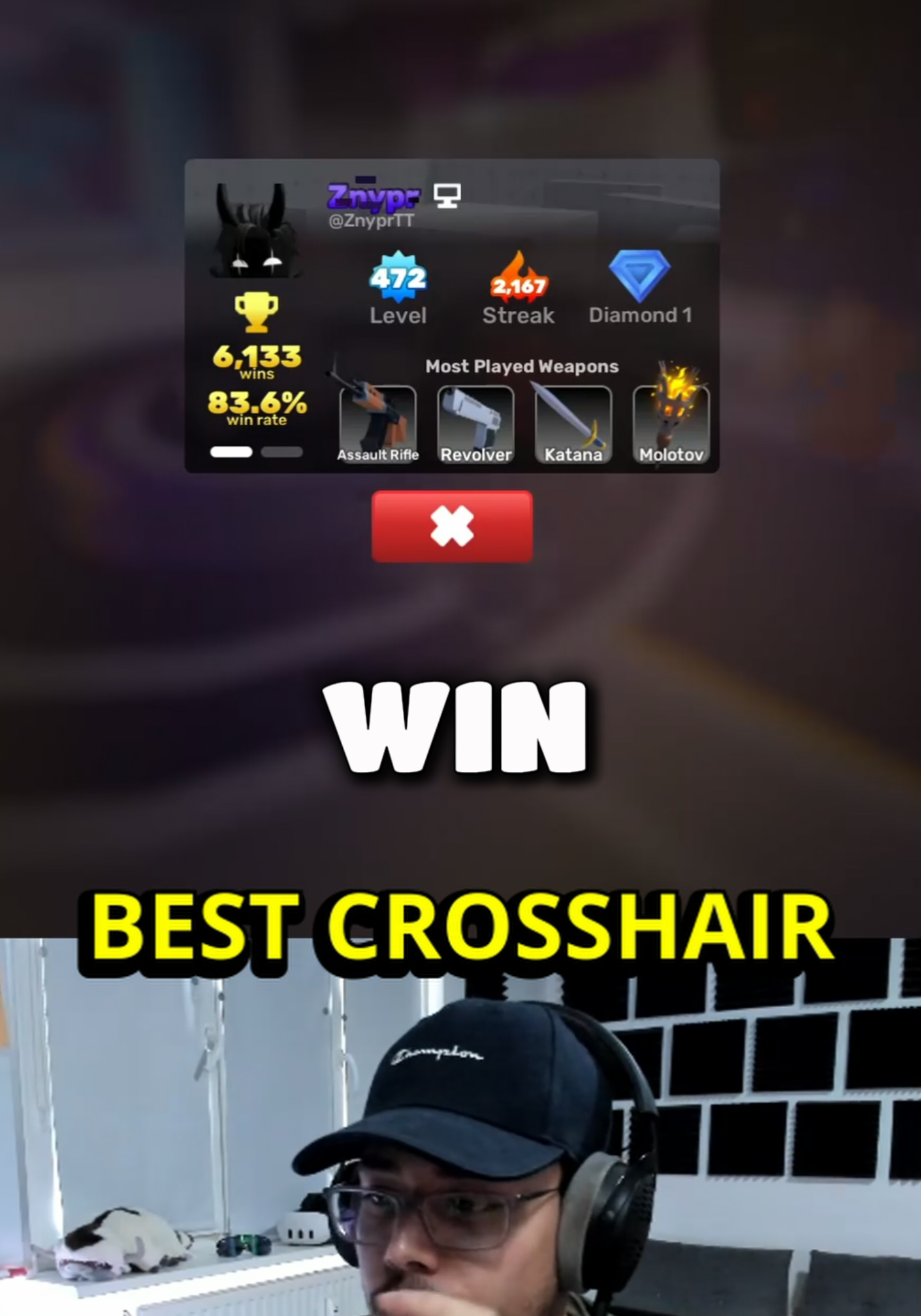 best crosshair in rivals for high | znypr (@znypr)
