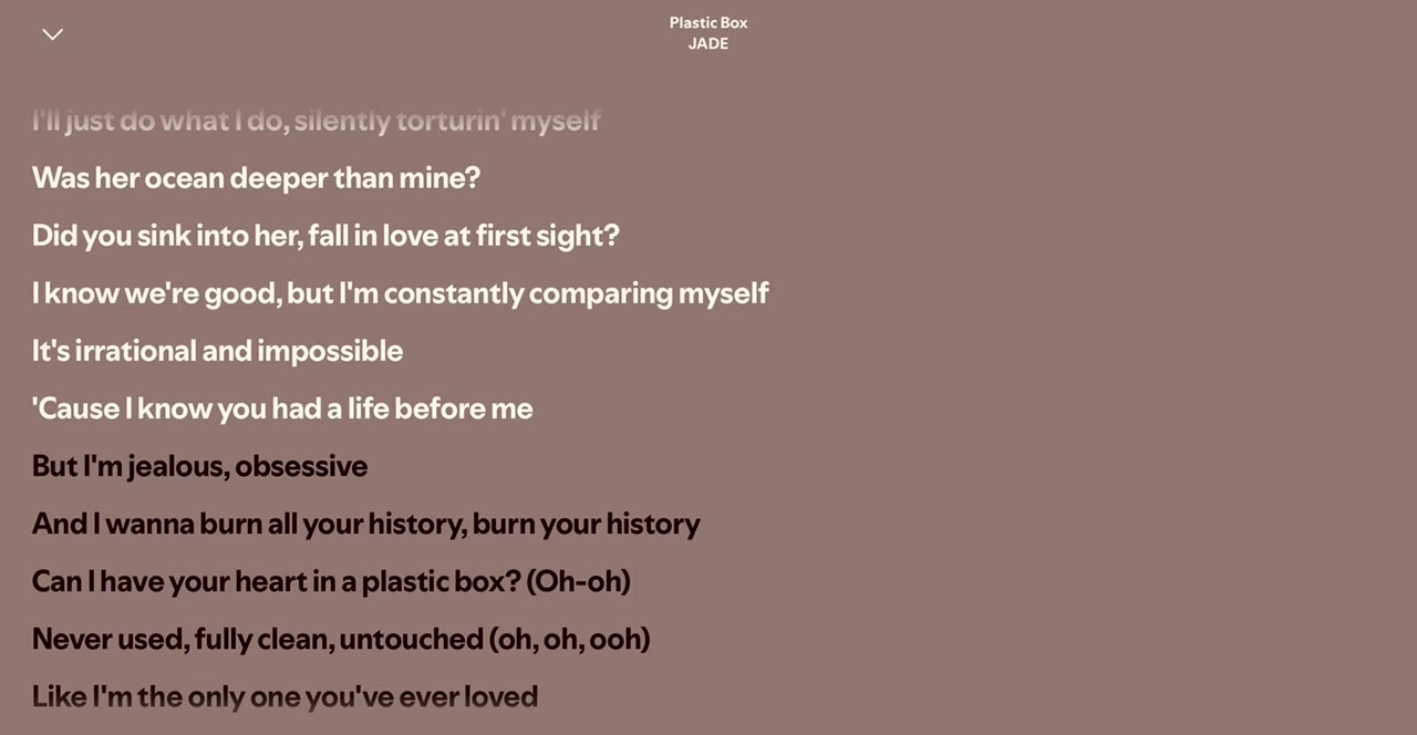 @Spotify Song Lyrics