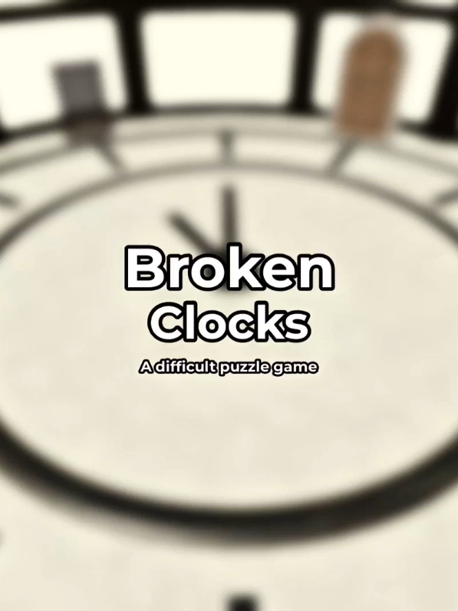 Broken Clocks [Escape Room] Modern | Koka 🥤 (@ykoka_555)