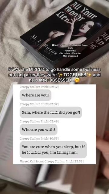 @M. L. Burns  🖤🗡️🌶️ Author