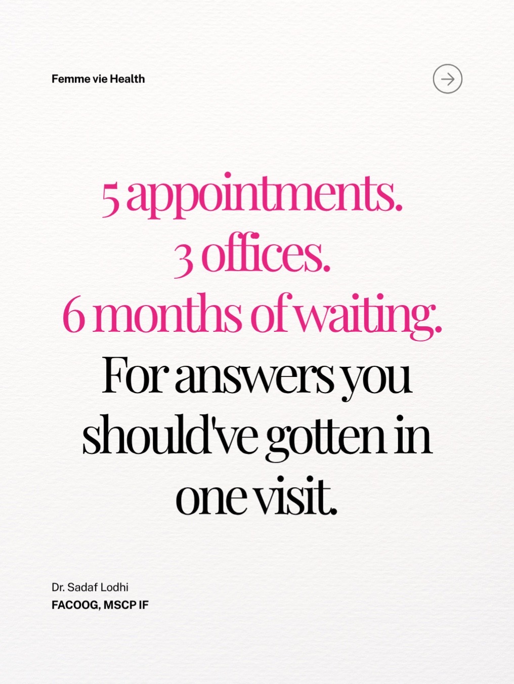 @Dr. Sadaf | OBGYN
