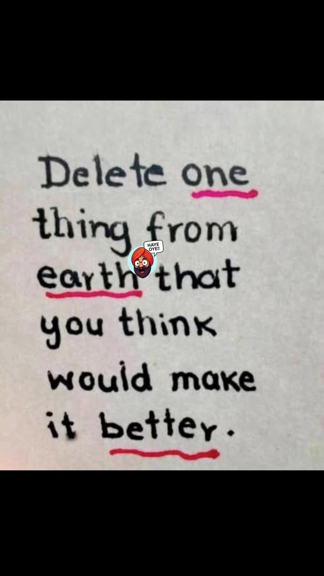 @Haye Oye