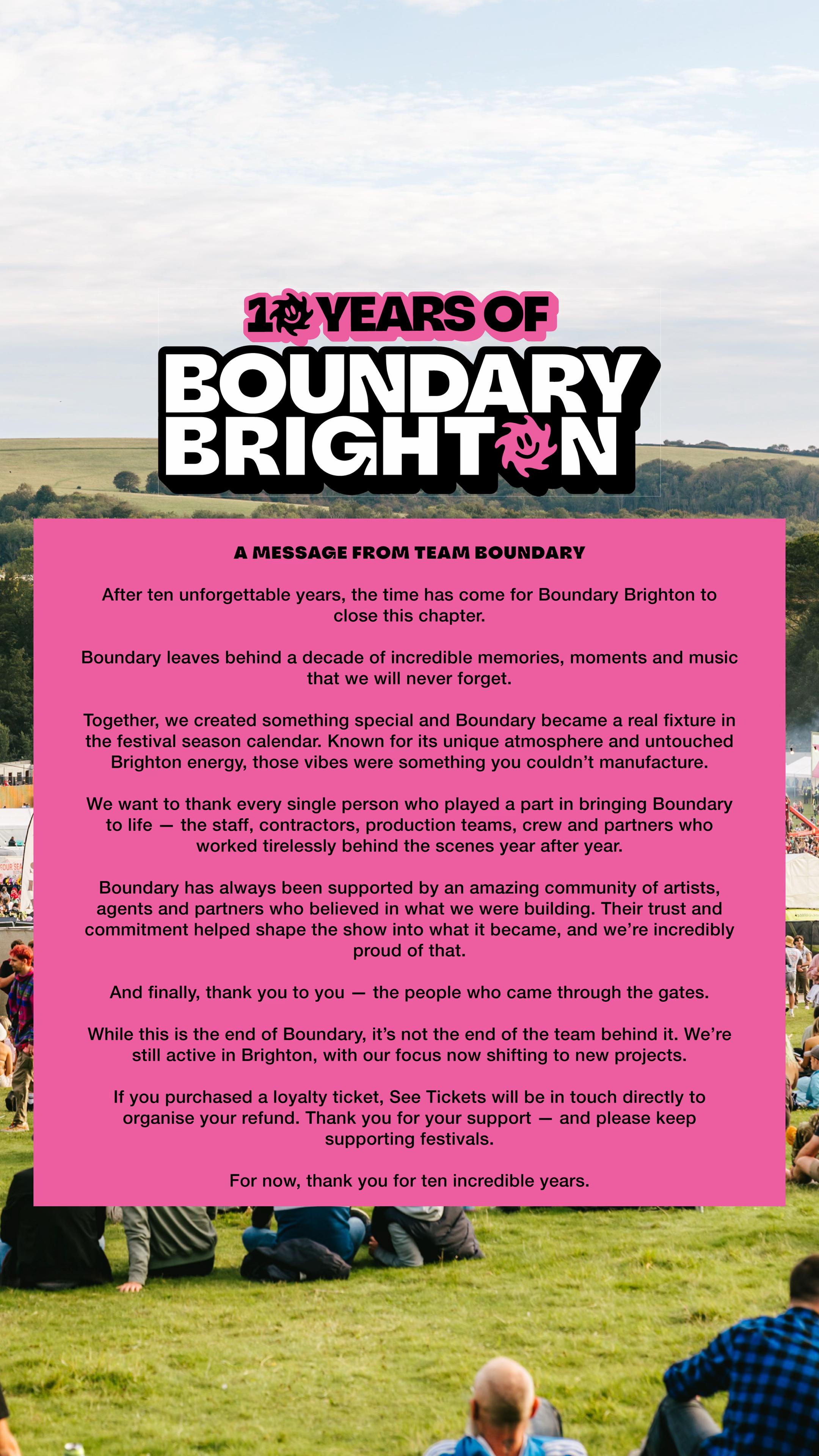 @Boundary Brighton